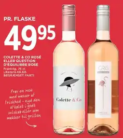 MENY Colette & Co Rosé eller Question d'Equilibre Rosé tilbud