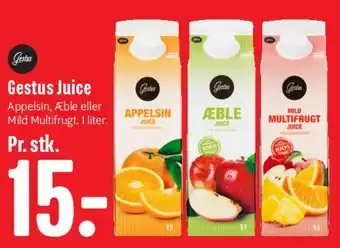 Min Købmand Gestus Juice tilbud