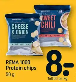 REMA 1000 REMA 1000 Protein chips tilbud