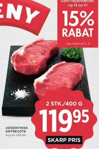 Argentinsk entrecote