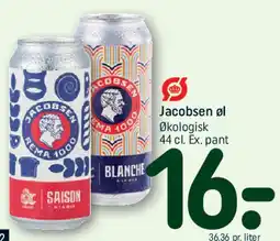 REMA 1000 Jacobsen øl tilbud