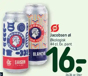 REMA 1000 Jacobsen øl tilbud
