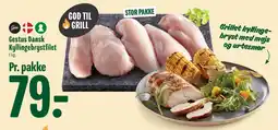 Min Købmand Gestus Dansk Kyllingebrystfilet tilbud