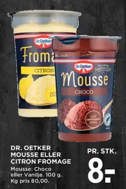 MENY Dr. Oetker Mousse / Fromage tilbud