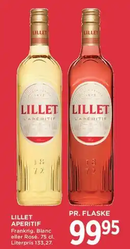 MENY Lillet Apéritif tilbud
