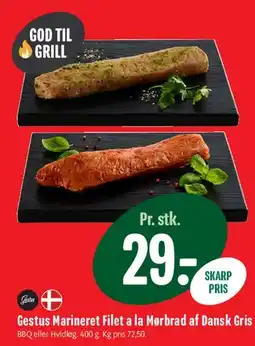 Min Købmand Marineret Filet a la Mørbrad af Dansk Gris tilbud