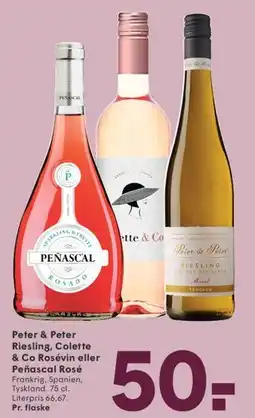 SPAR Peter & Peter, Colette & Co eller Peñascal Rosé tilbud