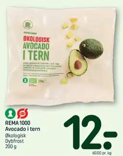 REMA 1000 Økologisk avocado i tern tilbud