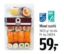 Føtex Mowi sushi tilbud