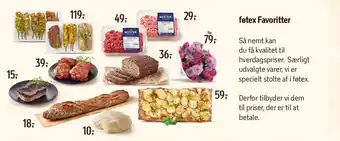 Føtex føtex Favoritter (udvalgte varer) tilbud