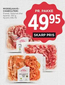 MENY Middelhavs-charcuteri tilbud