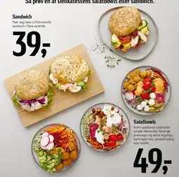 Føtex Salatbowls tilbud