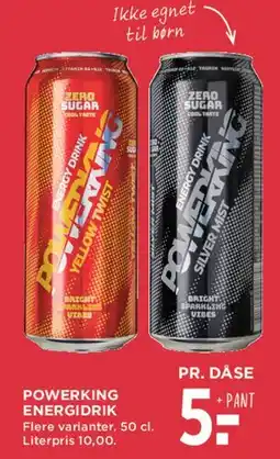 MENY Powerking energidrik tilbud