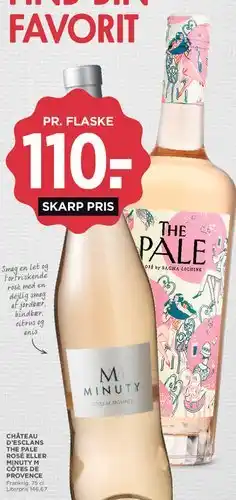 MENY The Pale Rosé / Minuty M tilbud