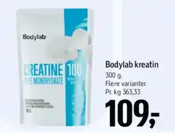 Føtex Bodylab kreatin tilbud