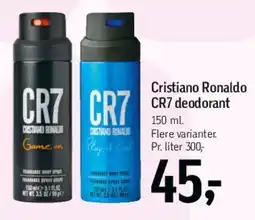 Føtex Cristiano Ronaldo CR7 deodorant tilbud