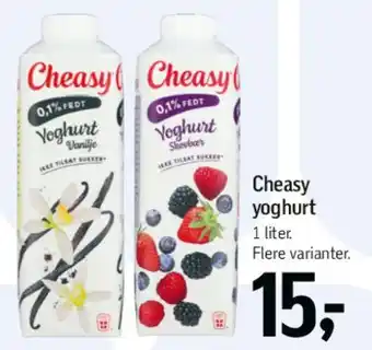 Føtex Cheasy yoghurt tilbud