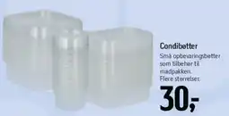 Føtex Condibøtter tilbud