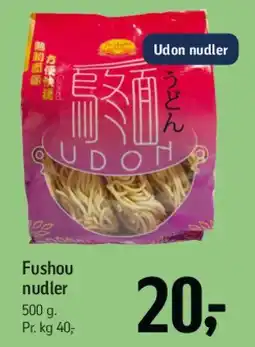 Føtex Fushou nudler tilbud
