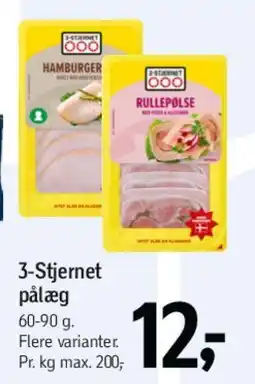 Føtex 3-Stjernet pålæg tilbud