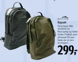 Føtex North Field Rygsæk tilbud
