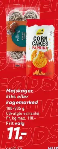 Bilka Majskager / Corn cakes tilbud