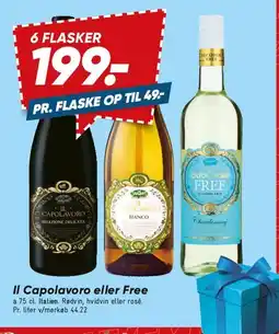 Bilka Il Capolavoro eller Free (6 flasker) tilbud