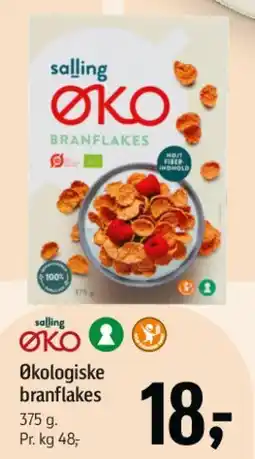 Føtex Økologiske branflakes tilbud