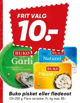 Bilka Buko pikant eller flødeost tilbud
