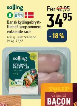 Føtex Dansk kyllingebrystfilet tilbud