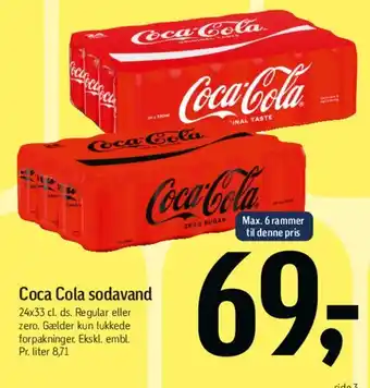 Coca Cola sodavand