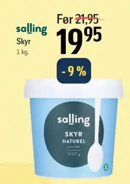 Føtex salling Skyr naturel tilbud