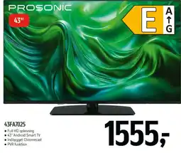 Føtex PROSONIC 43 Android Smart TV (43FA7025) tilbud