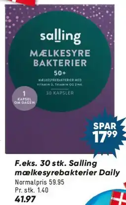 Bilka Salling Mælkesyrebakterier (Daily) tilbud