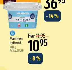Føtex Mammen hyttestost tilbud