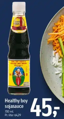 Føtex Healthy Boy sojasauce tilbud