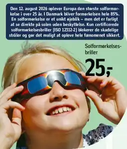 Føtex Solformørkelsesbriller tilbud