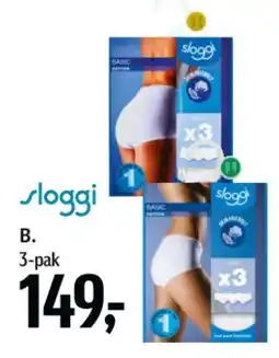 Føtex sloggi - 3-pak tilbud