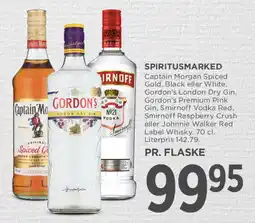 MENY Spiritusmarked - pr. flaske tilbud