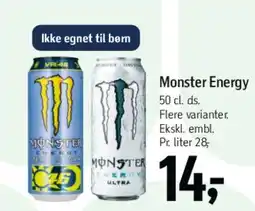 Føtex Monster Energy tilbud