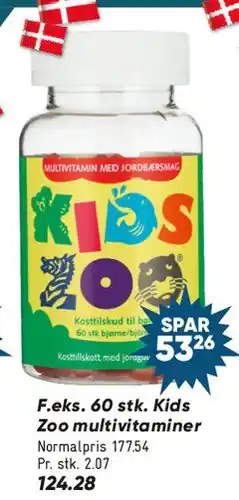 Bilka Kids Zoo multivitaminer tilbud