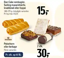Føtex Pølsehorn eller kage tilbud