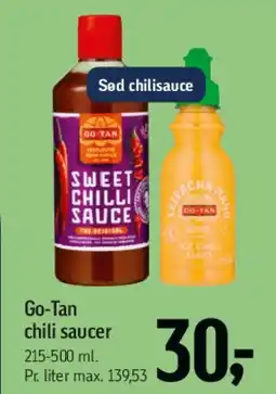 Føtex Go-Tan chili sauce tilbud