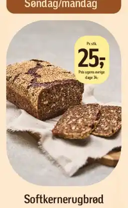 Føtex Softkernerugbrød tilbud