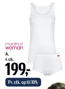 Føtex Marathon woman - undertrøje og trusse (4-pak) tilbud