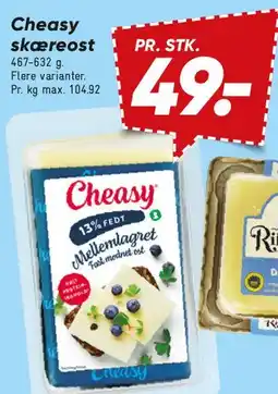 Bilka Cheasy skæreost tilbud