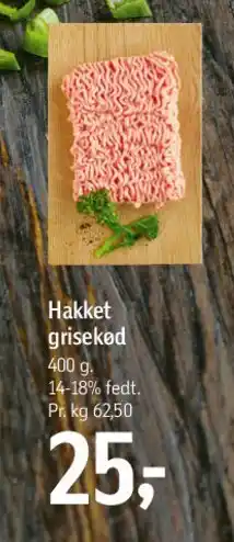 Føtex Hakket grisekød tilbud