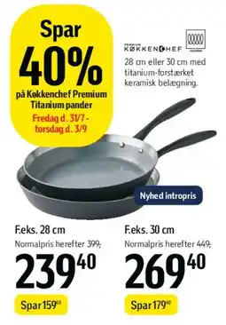 Føtex Køkkenchef Premium Titanium pander tilbud