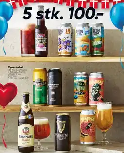 Bilka 5 stk. 100.- tilbud