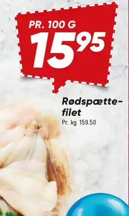 Bilka Rødspætte-filet tilbud